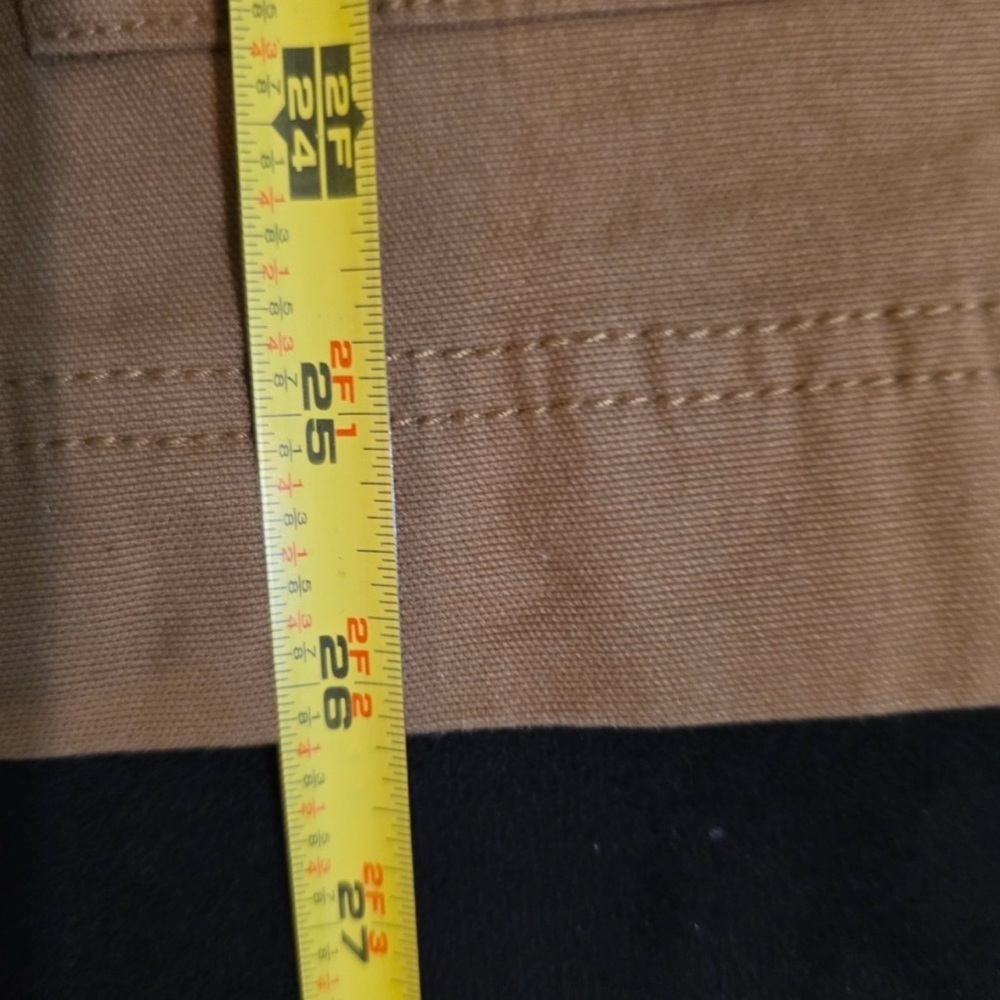 Old Navy Tan Barn Jacket with Brown Corduroy Collar - Picture 7 of 7